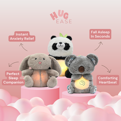 Breathing Koala + Panda + Rabbit