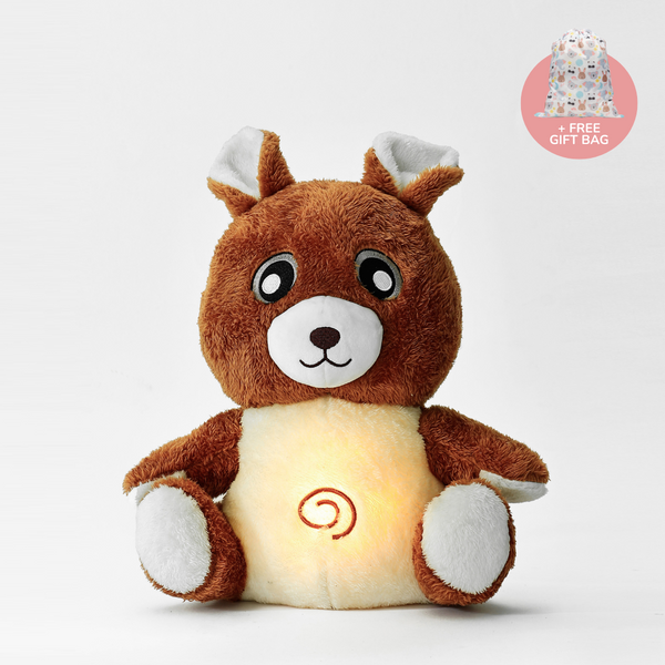 Hug Ease Roo the Kangaroo — breathing plush kangaroo for anxiety and sleep