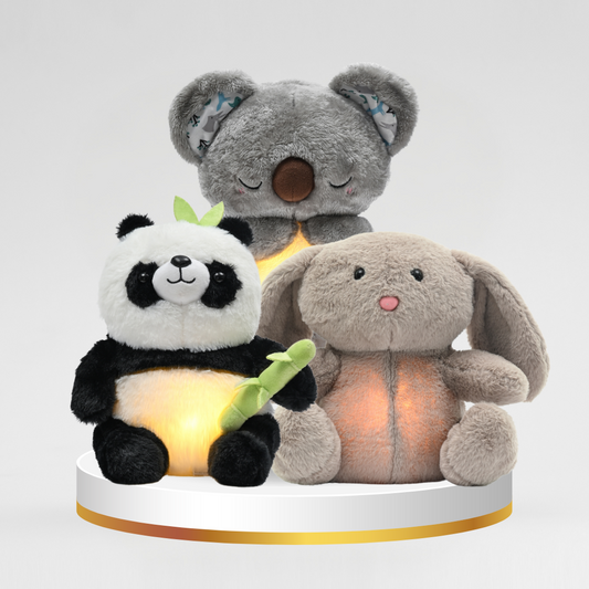 Breathing Koala + Panda + Rabbit
