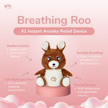 Hug Ease Roo the Kangaroo breathing plush kangaroo for anxiety and sleep — view 8 of 11